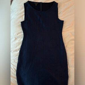 St. John designer Navy blue dress